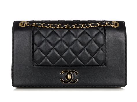 chanel mademoiselle flap|Chanel flap style.